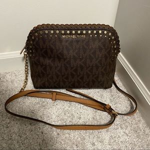 Brown Michael Kors crossbody